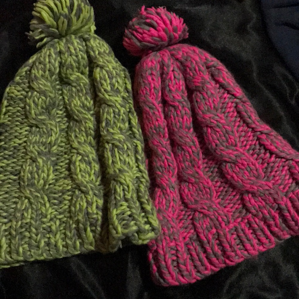 Knitted beanies